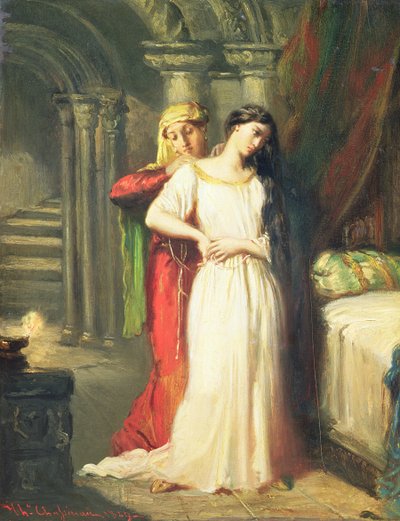 Desdemona Retiring to Her Bed, 1849 by Théodore Chassériau